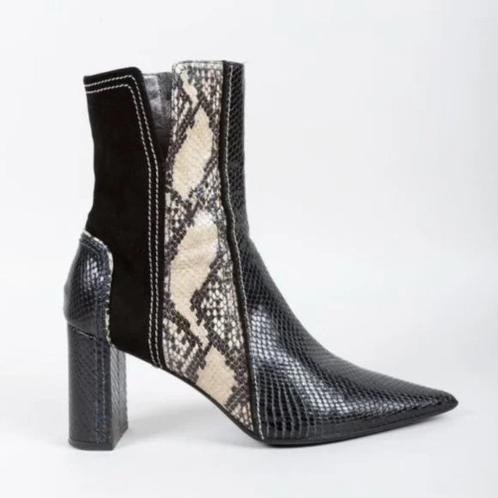 Dorothee Schumacher Snake Ankle Boots